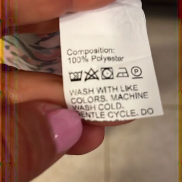 𝅺NWOT Shein Colorful Short Sleeved Floral Mini Dress.  Size Medium - Picture 7 of 8